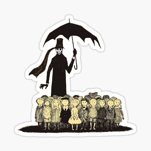 Gashlycrumb Tinies Sticker