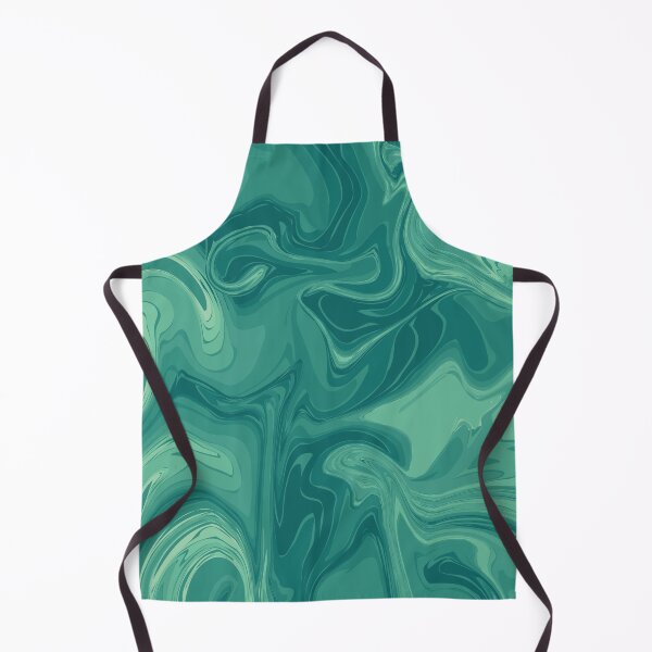 Item preview, Liquid Twirl Abstract Pattern In Aquatic Blue And Nearly Green designed and sold by veczock.