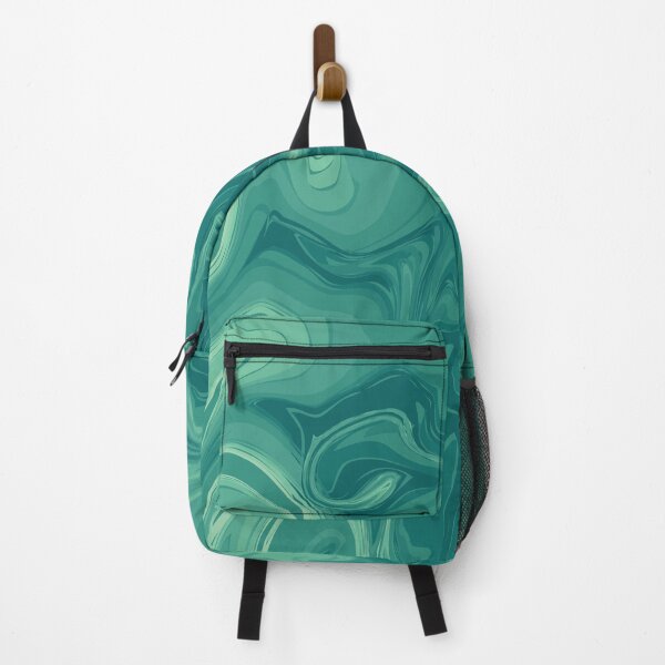 Item preview, Liquid Twirl Abstract Pattern In Aquatic Blue And Nearly Green designed and sold by veczock.