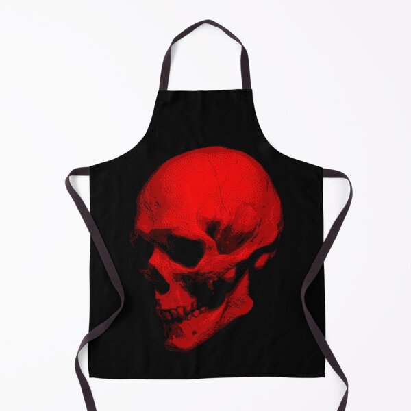 Item preview, Red Pixel Art Pixelated Skull pixel skull designed and sold by xenxanses2.