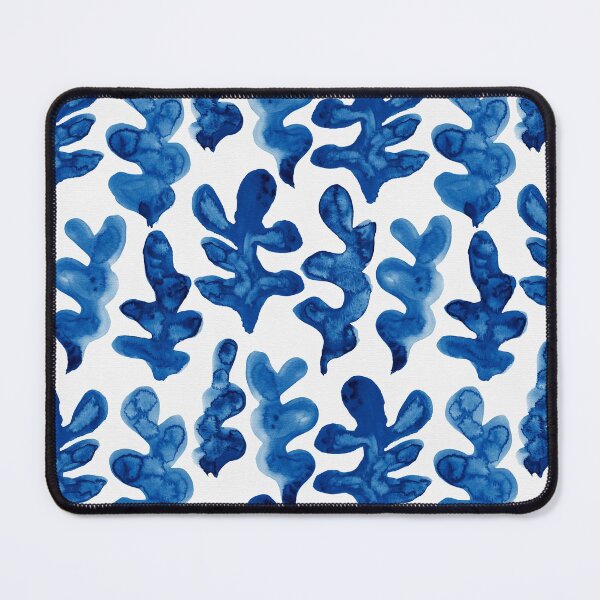 Item preview, Watercolour Fern Shapes | Blue designed and sold by RebeccaFlaherty.