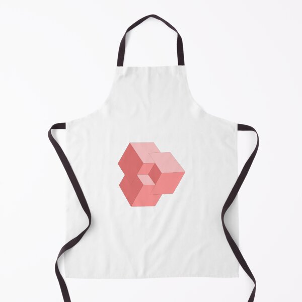 Item preview, Pink 3D Isometric Cubes designed and sold by infinitewave.