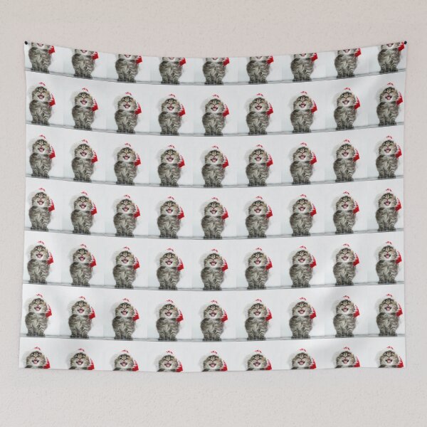 Item preview, Funny Christmas Kitten designed and sold by cgroenewald.