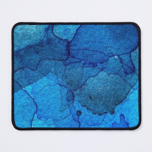 Item preview, Abstract blue paint splotch design designed and sold by xenxanses2.