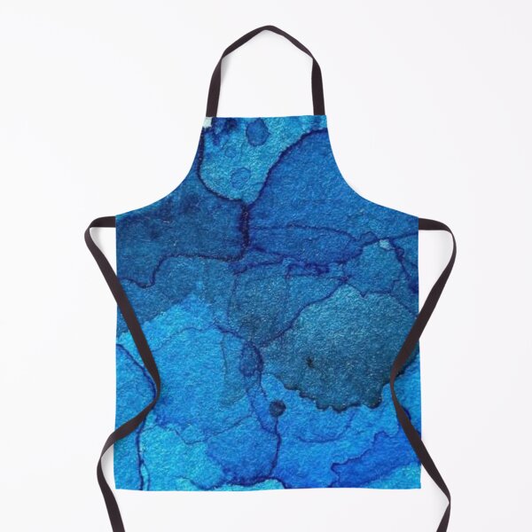 Item preview, Abstract blue paint splotch design designed and sold by xenxanses2.