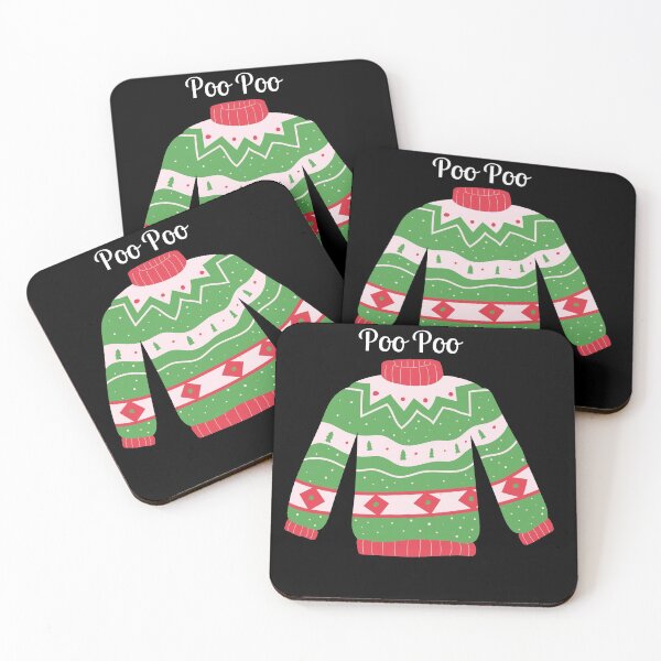 Item preview,  Pee Pee Poo Poo Ugly Christmas Sweater  designed and sold by Alan-NY.