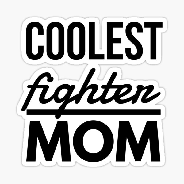 mma fighter box boxer 3x9 inch BLACK Eat Sleep FIGHT Bumper Sticker 
