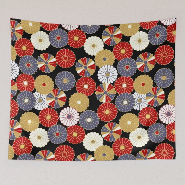 Item preview, Japanese colorful motive pattern designed and sold by NoahDea.
