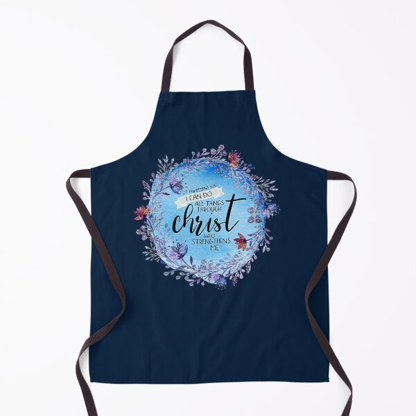 Item preview, Christian Quotes - I Can Do All Things Through Christ Who Strengthens Me designed and sold by JacquelineLim.