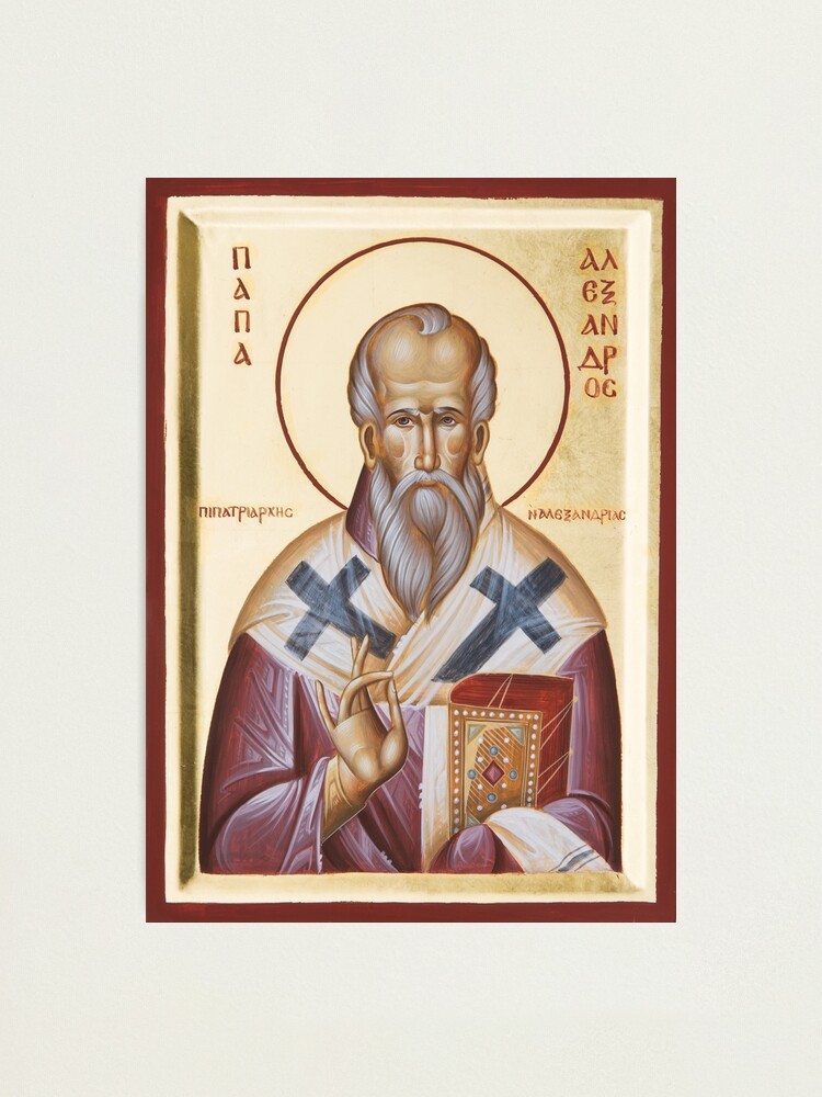 Alternate view of St Alexander of Alexandria Photographic Print