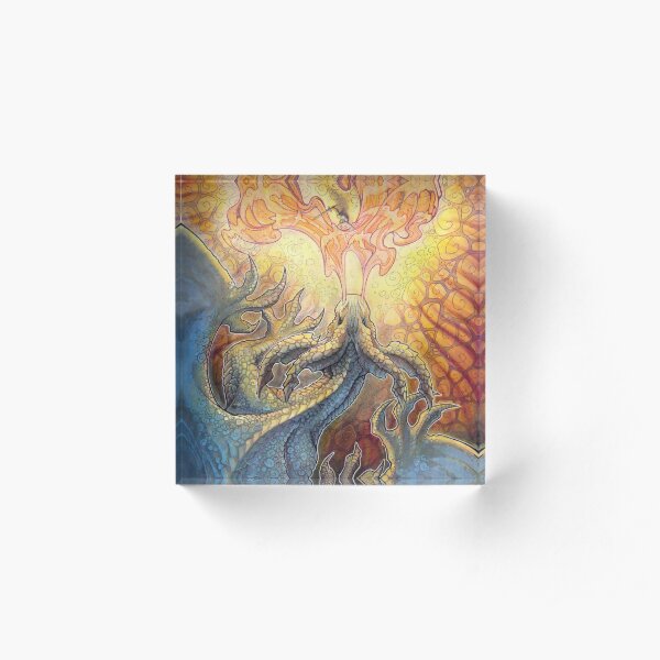 firebreath Acrylic Block