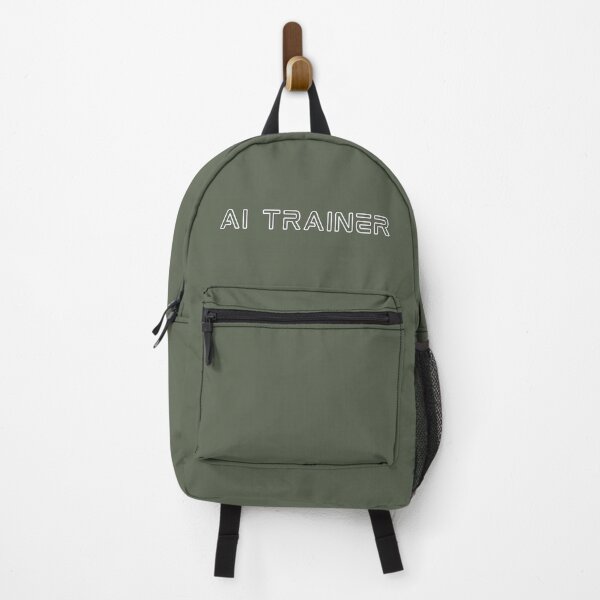 Item preview, AI Trainer - White Outline designed and sold by simpleones.