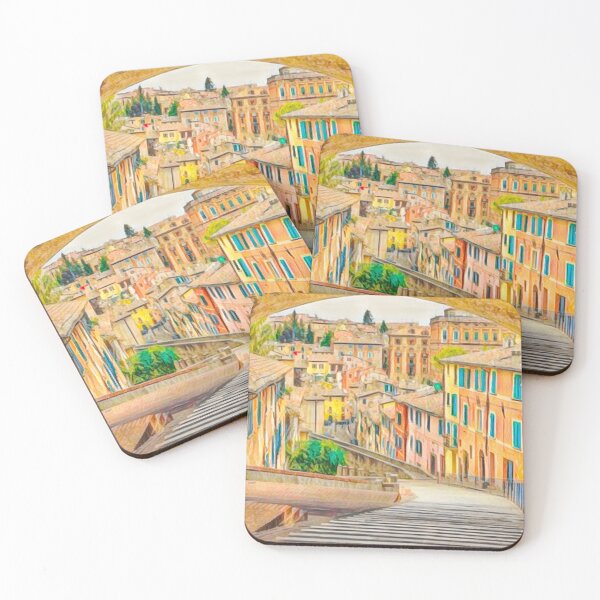 Item preview, Perugia Streets designed and sold by Sofia-Draws.