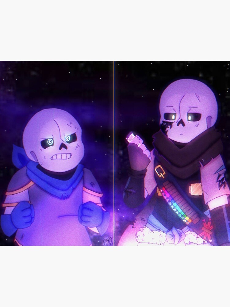 Cross Sans Underverse Postcard by secrettps