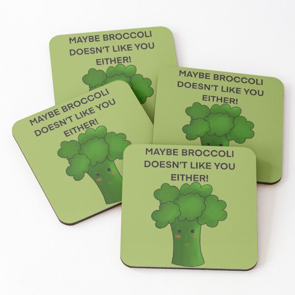 Item preview, Maybe broccoli doesn’t like you either designed and sold by lucieduci.