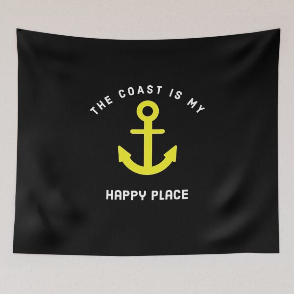 Item preview, The coast is my happy place designed and sold by Coasties.