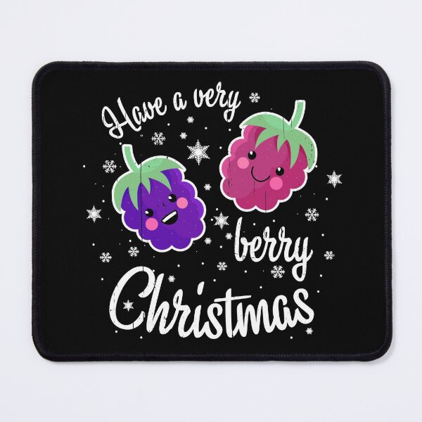 Item preview, Have a very berry Christmas! kawaii berries designed and sold by Happy Puppy Print On Demand.
