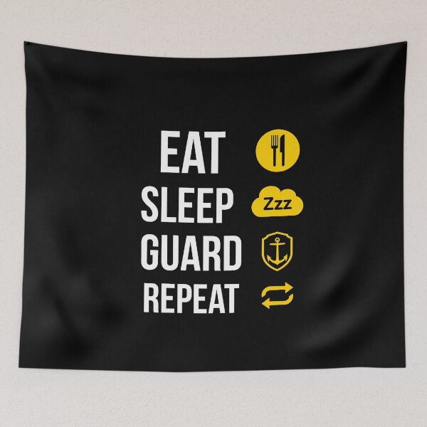 Item preview, East Sleep guard repeat designed and sold by Coasties.