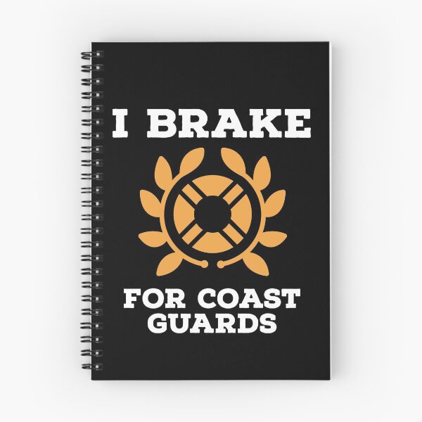 Item preview, I brake for coast guards designed and sold by Coasties.
