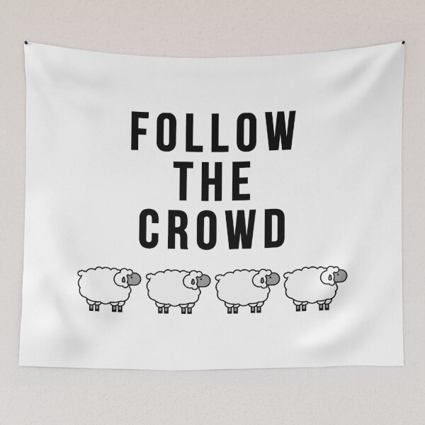 Item preview, Follow The Crowd designed and sold by zebi24.