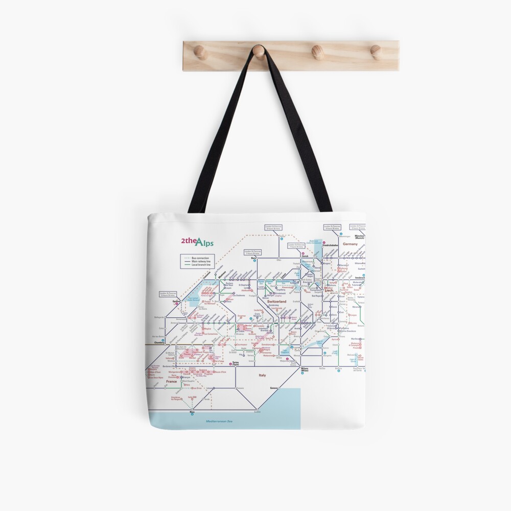 Item preview, All Over Print Tote Bag designed and sold by 2theAlps.