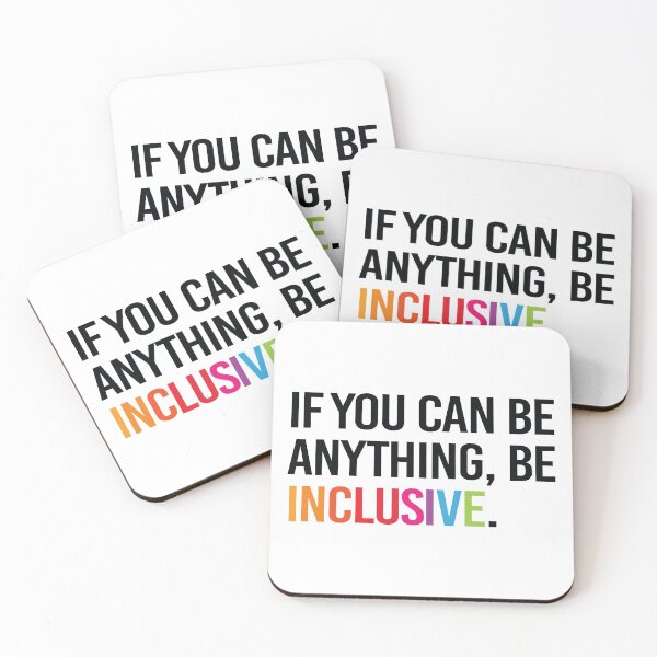 Item preview, Be Inclusive designed and sold by URevolution.