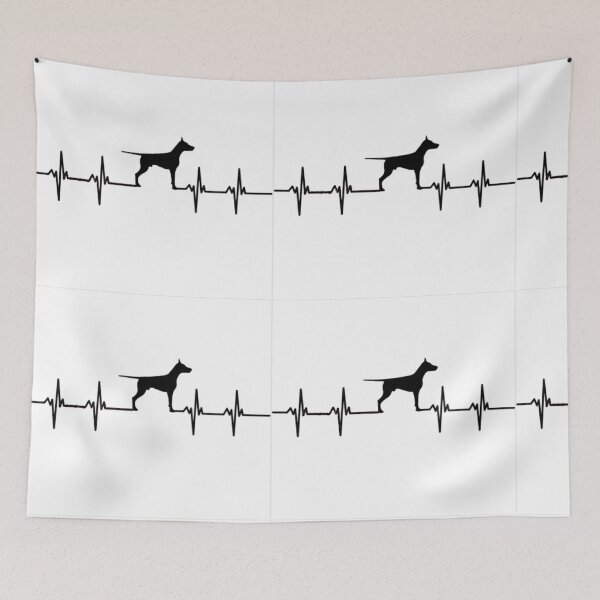 Item preview, heartbeat dog designed and sold by NMHKcreations.