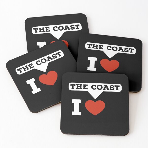 Item preview, I love coast designed and sold by Coasties.