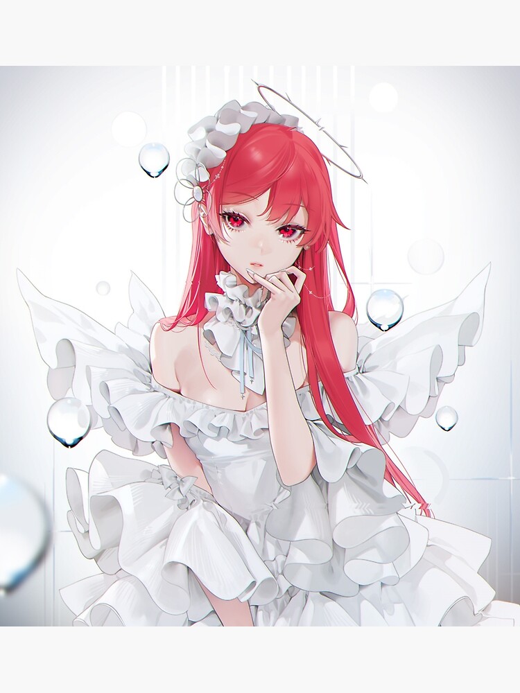 Detailed red dress in anime style on Craiyon