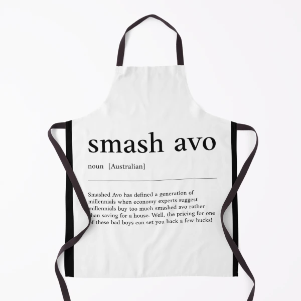 Smash Avo | Funny Australian slang, phrase and humor definition | Art Board  Print