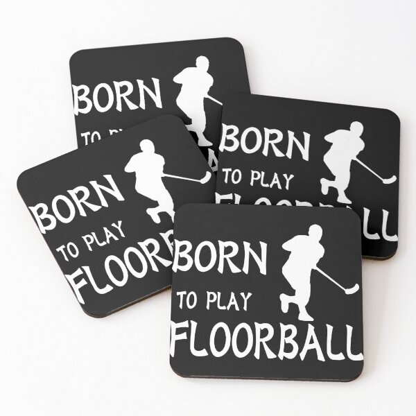 Item preview, Born to play floorball Keep Calm and play floorball Art Design Happy Apparel Essential Inspiration Joy Mood Funny designed and sold by DesignByHeartUK.