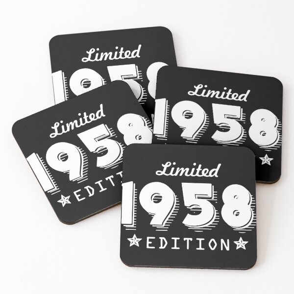 Artikelvorschau, Vintage 1958 Limited Edition Classic Gift Premium Apparel Funny Holiday Xmas entworfen und verkauft von DesignByHeartUK.