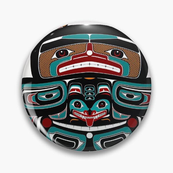 Item preview, Native American Art Style Phenomenally Indigenous Alaska Indian designed and sold by PortageBay.