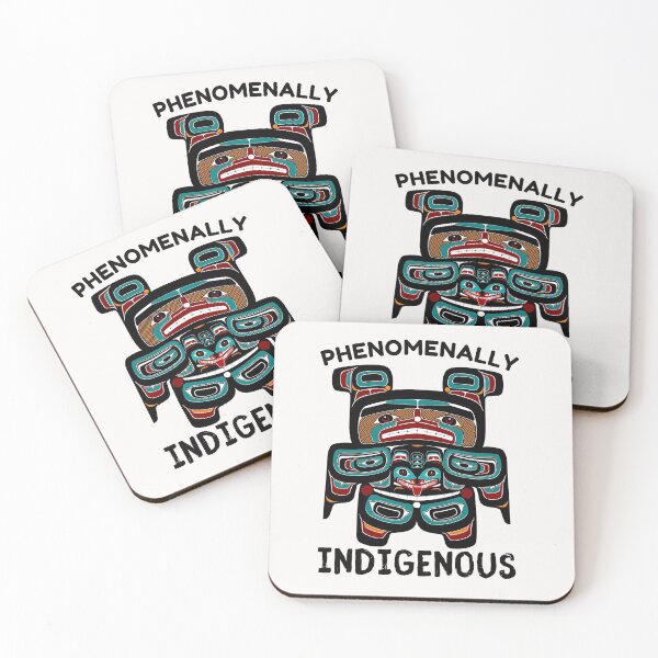 Item preview, Native American Art Style Phenomenally Indigenous Alaska Indian designed and sold by PortageBay.