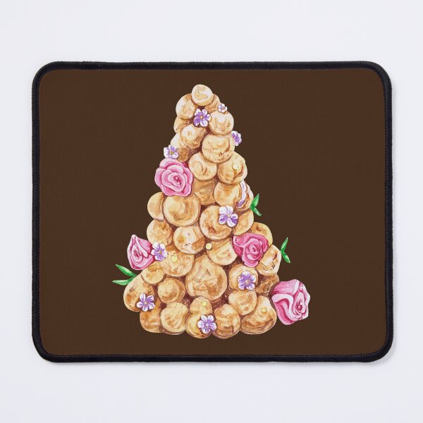 Item preview, French Croquembouche Choux Pastry Puffs with Flowers designed and sold by Alicia Chee.