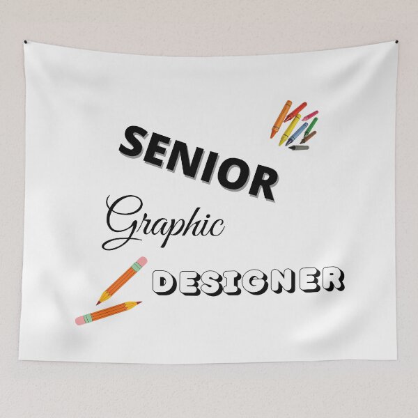 Item preview, Senior Graphic Designer  designed and sold by trendingatees.