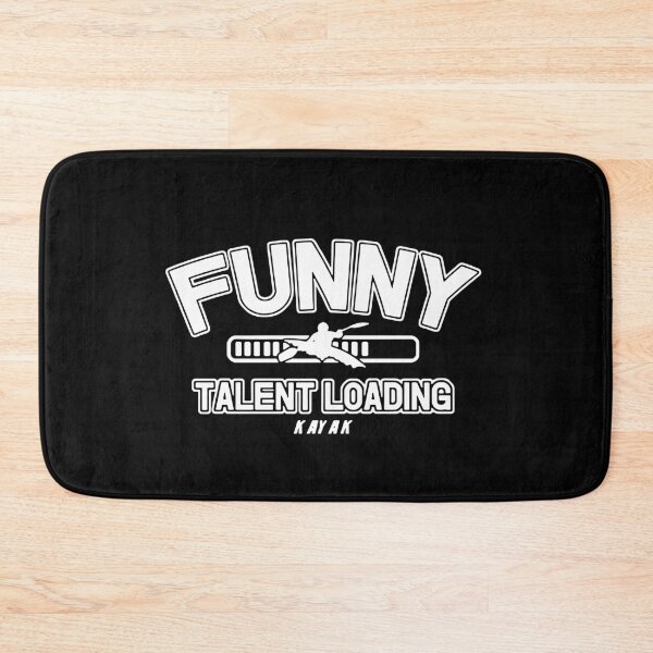 Item preview, Funny Kayak Talent Loading Love Kayak Love Water Sports Hiking Camping Tree Mountains Tent Art Design Happy Apparel Essential Inspiration Joy Mood Funny designed and sold by DesignByHeartUK.