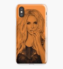 Britney Orange iPhone Case