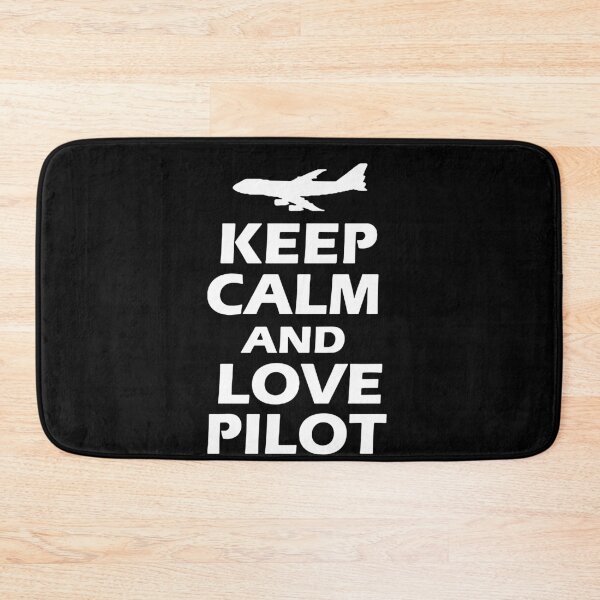 Item preview, Keep Calm and Love Pilot How Planes Fly Funny Planes flight pilot aviation airplane student Art Design Happy Apparel Essential Inspiration Joy Mood Funny designed and sold by DesignByHeartUK.