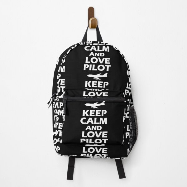 Item preview, Keep Calm and Love Pilot How Planes Fly Funny Planes flight pilot aviation airplane student Art Design Happy Apparel Essential Inspiration Joy Mood Funny designed and sold by DesignByHeartUK.
