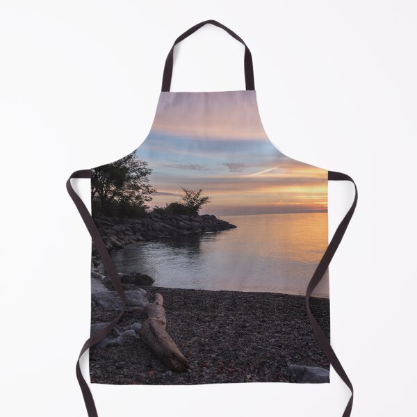 Item preview, Colorful Contemplation - Awaiting Sunrise on the Shore of Lake Ontario in Toronto designed and sold by Georgia Mizuleva.