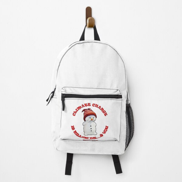 Item preview, Climate Change Killing You and Me snowman Merry Christmas Happy Holiday to environment designed and sold by studio17designz.