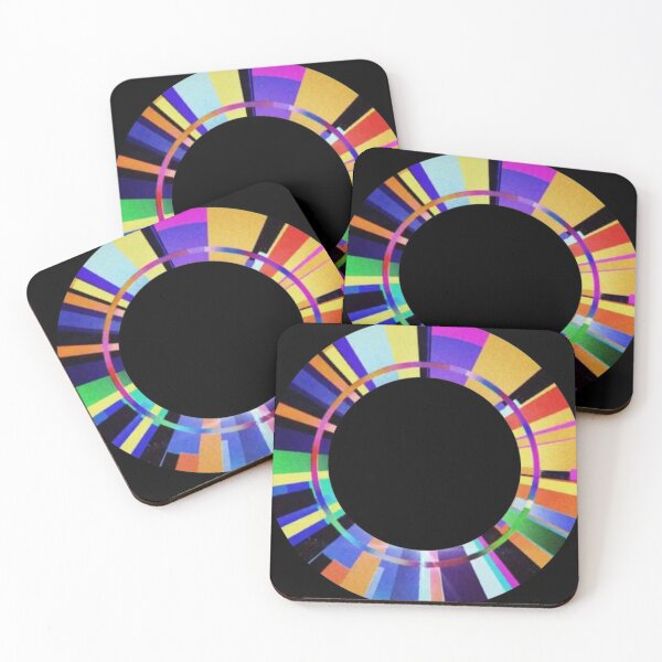 Item preview, Abstract circular color wheel circular rainbow designed and sold by xenxanses2.