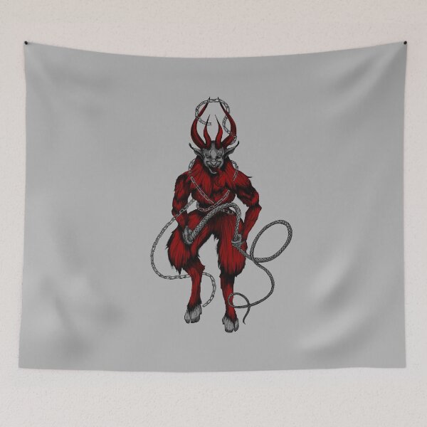 Item preview, Krampus - Christmas Demon - colored designed and sold by Lisbeth Six.