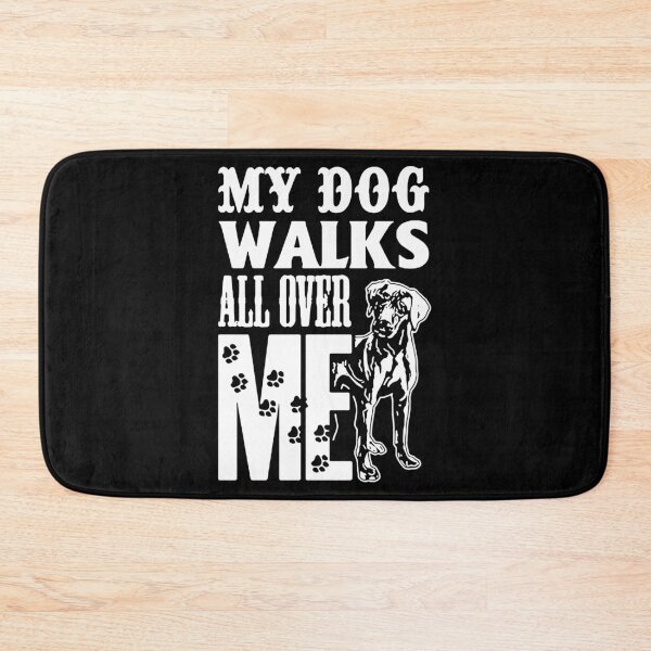 Item preview, My Dog Walks all over me Dog Walker Evolution of Dichon Frise Essential Love Pet Love Dog Gift Premium Apparel Funny Holiday Xmas designed and sold by DesignByHeartUK.