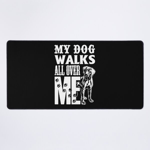 Item preview, My Dog Walks all over me Dog Walker Evolution of Dichon Frise Essential Love Pet Love Dog Gift Premium Apparel Funny Holiday Xmas designed and sold by DesignByHeartUK.