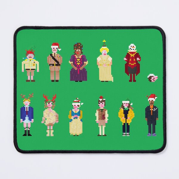 Item preview, Christmas Ghosts pixel art designed and sold by boshing-jerry.