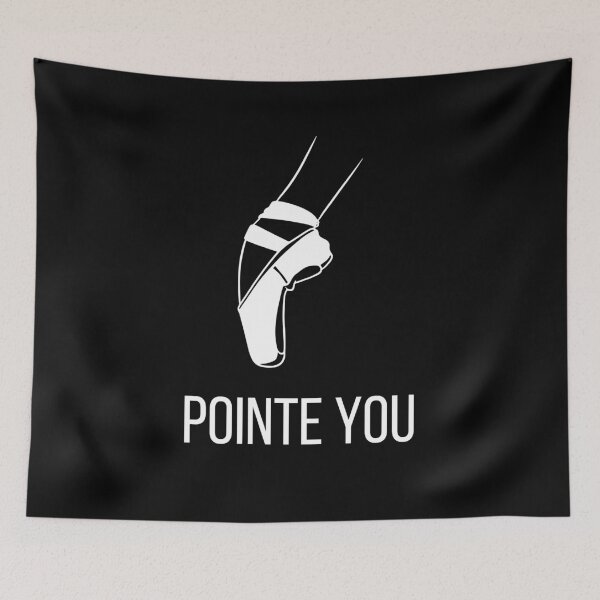 Item preview, Pointe you / Girt for Dancer and Ballerina designed and sold by BalletDanceShop.