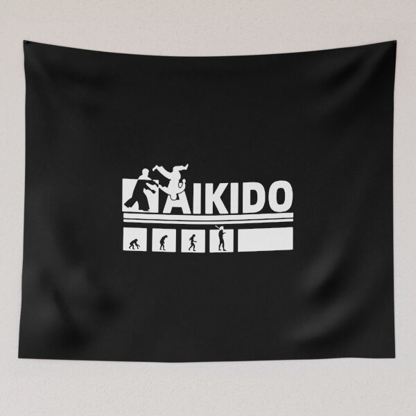 Item preview, Aikido Evolution Love Japanese Aikido Thats how i roll Gift Premium Apparel Funny Holiday Xmas designed and sold by DesignByHeartUK.