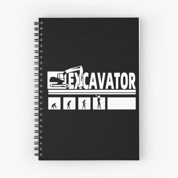 Item preview, Evolution of Excavator Love Lifting Excavator Craze Gift Premium Apparel Funny Holiday Xmas designed and sold by DesignByHeartUK.